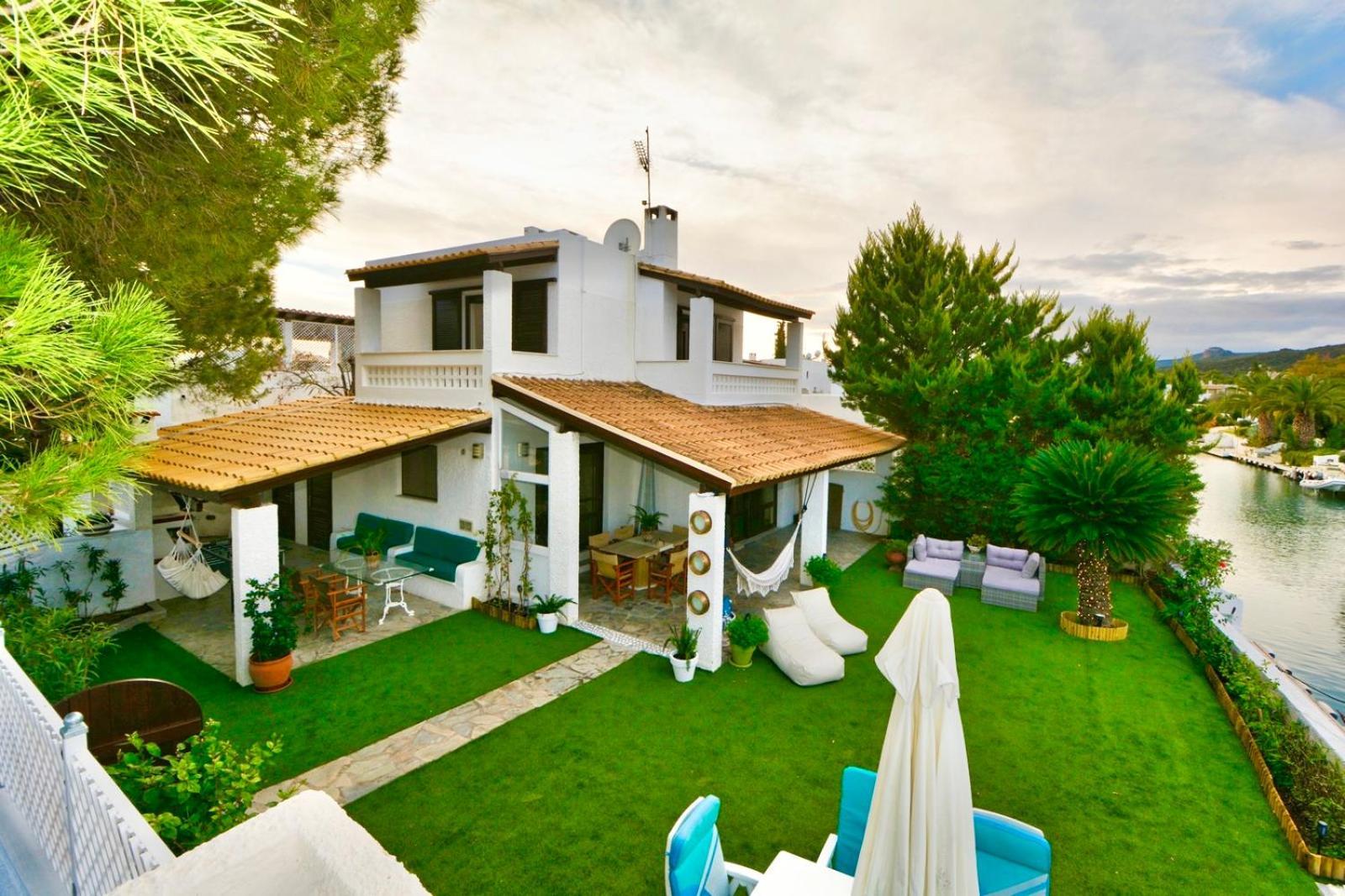 Villasonboard Dock Villa 3 Bed, 3 Bath, Canal, Greek Venice Porto Hydra Plépi 外观 照片